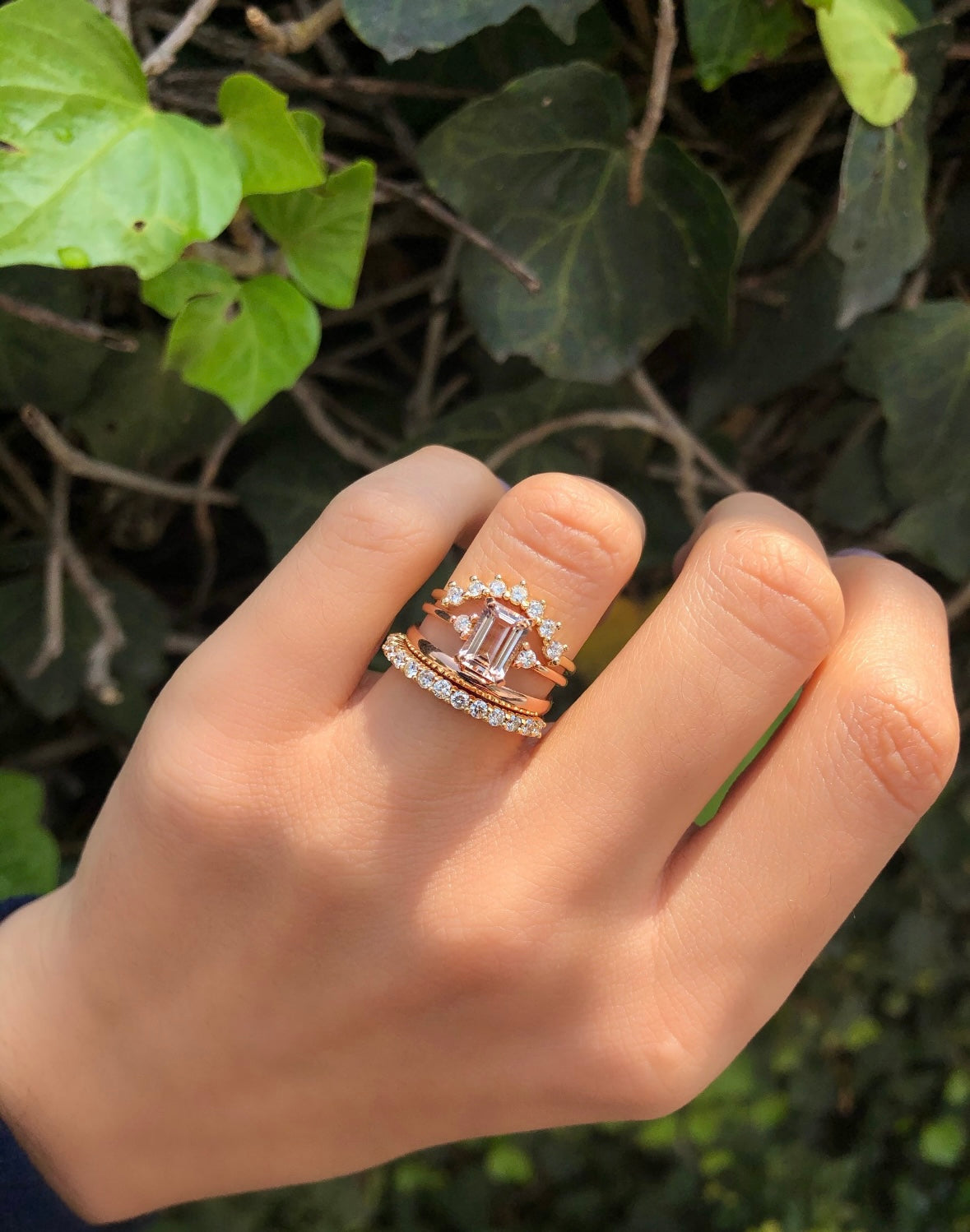 Ximena Ring with Sapphires Special Edition