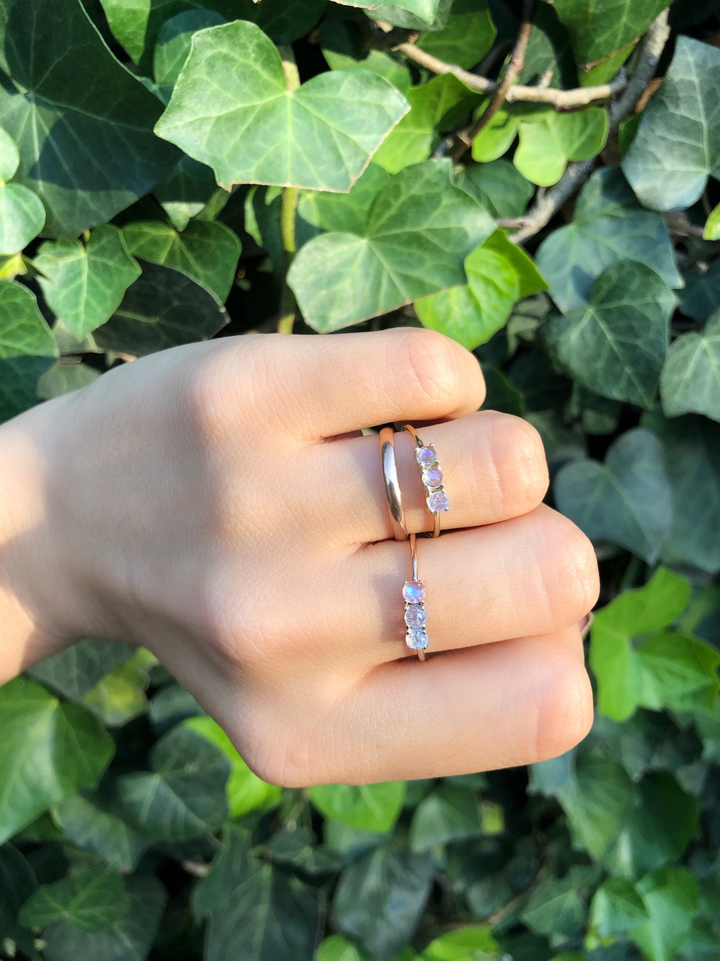 Argolla Media Caña 2mm