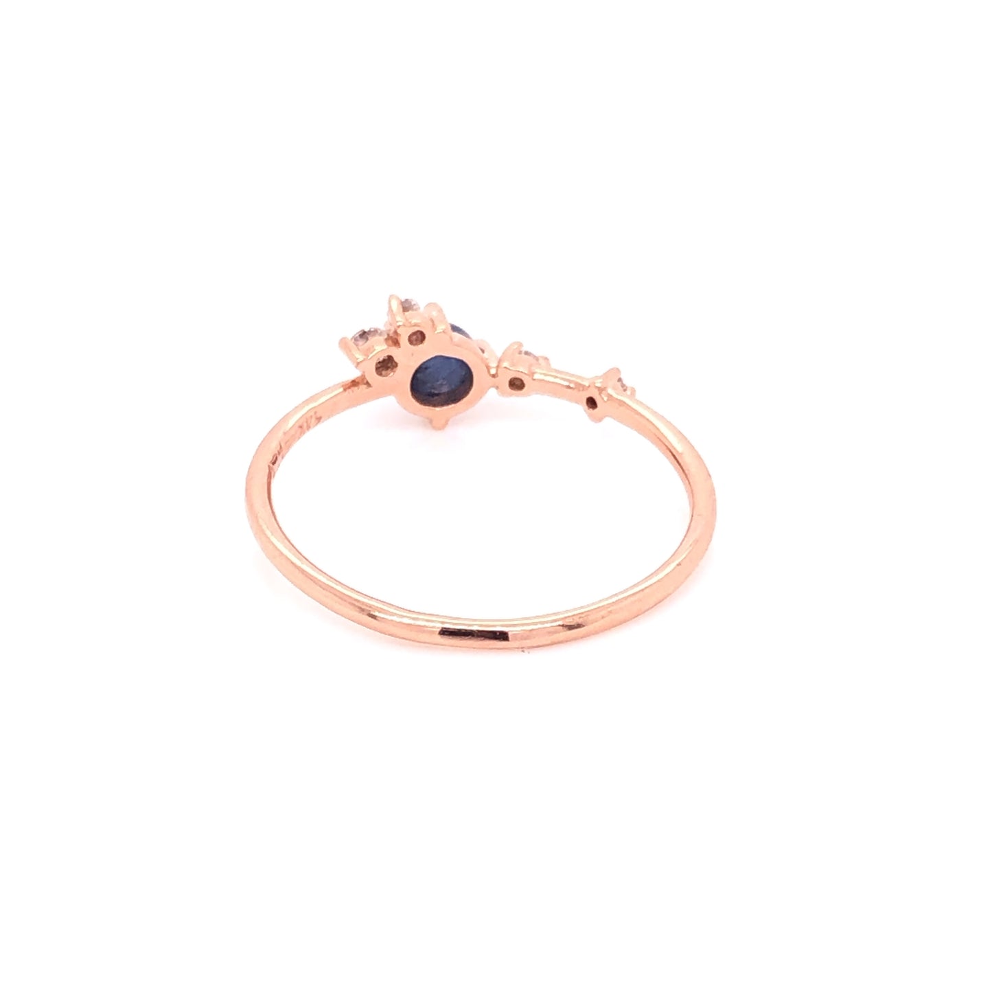 Anillo Giselle con Zafiro