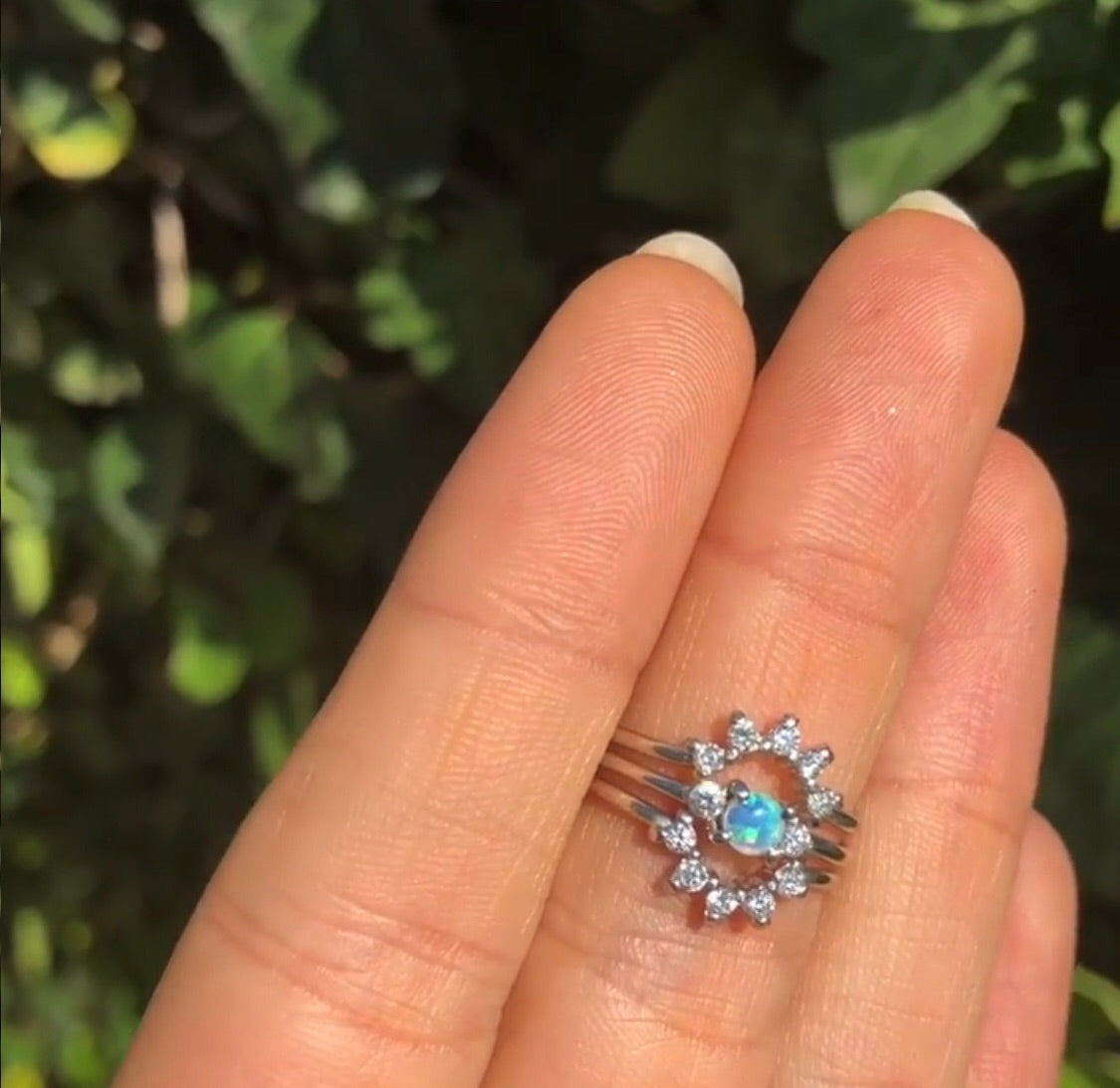 Marian Crown Ring