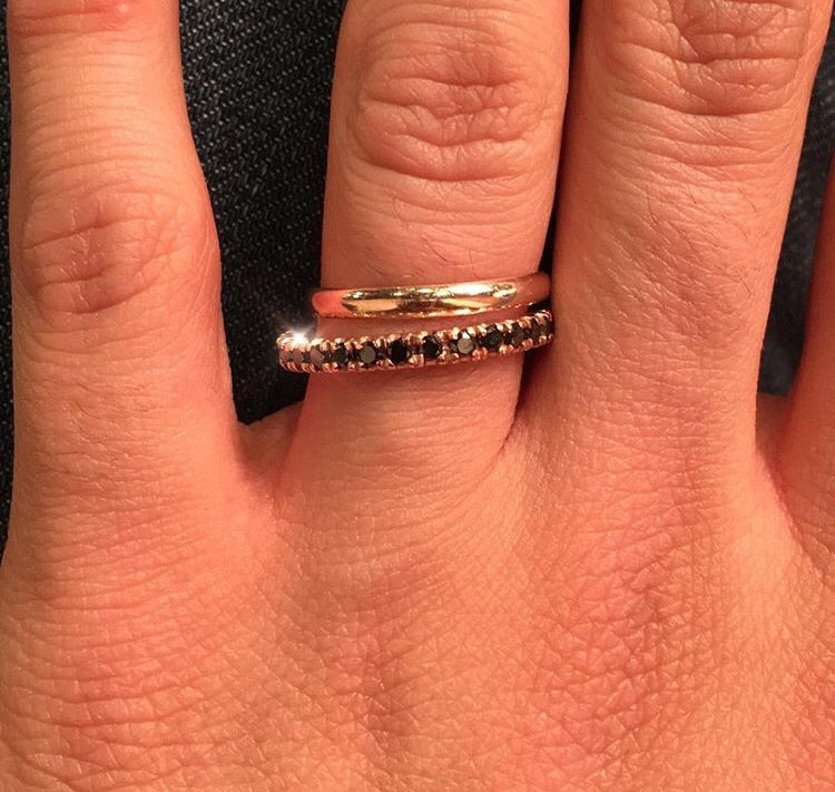 Half Churumbela Amelia with Black Diamonds