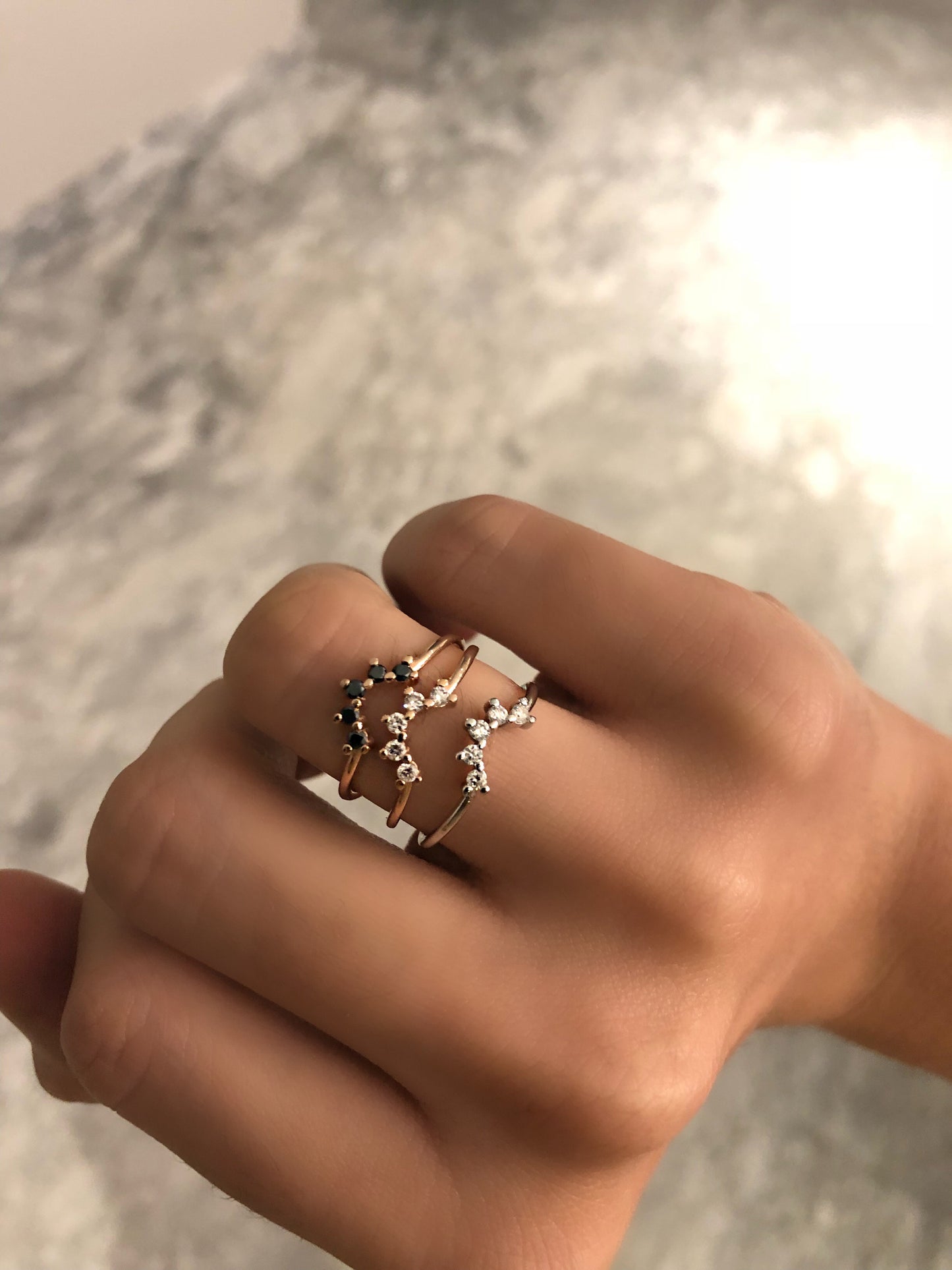 Marian Crown Ring