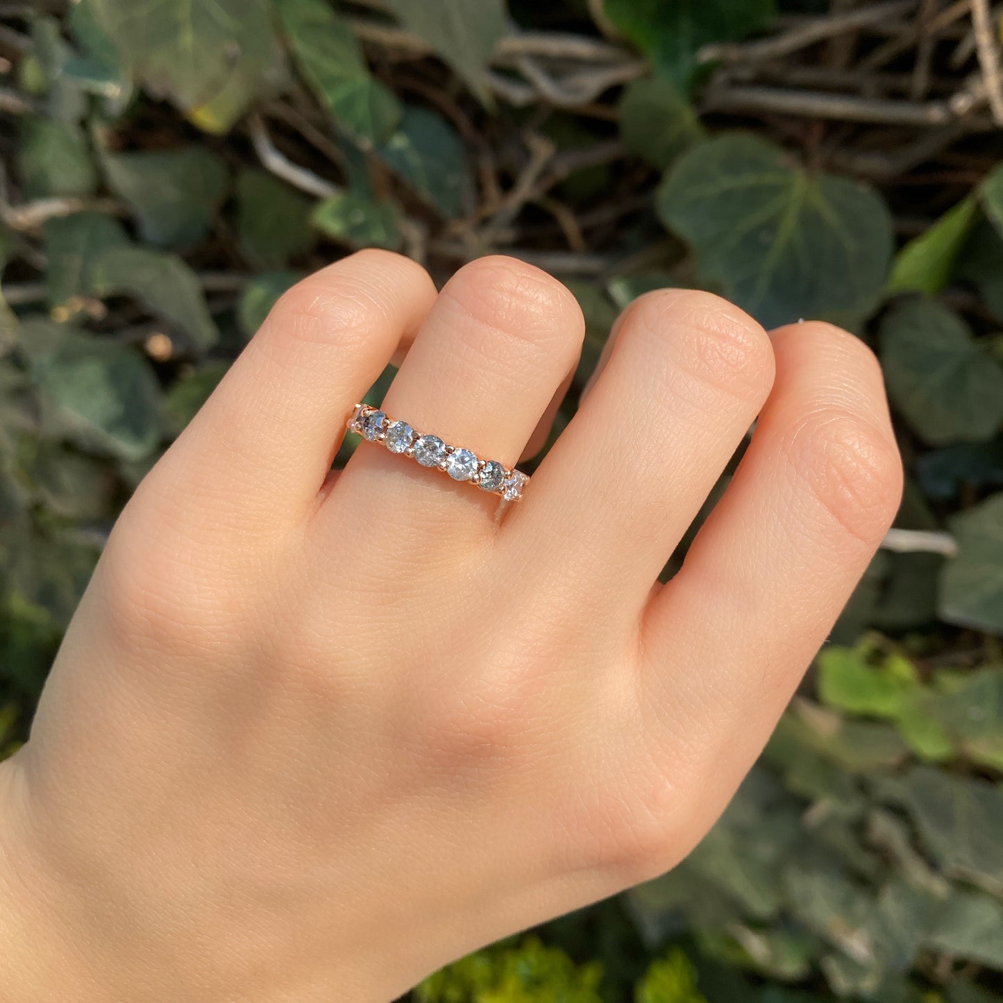 Salt and Pepper Half Diamond Churumbela 3.5mm