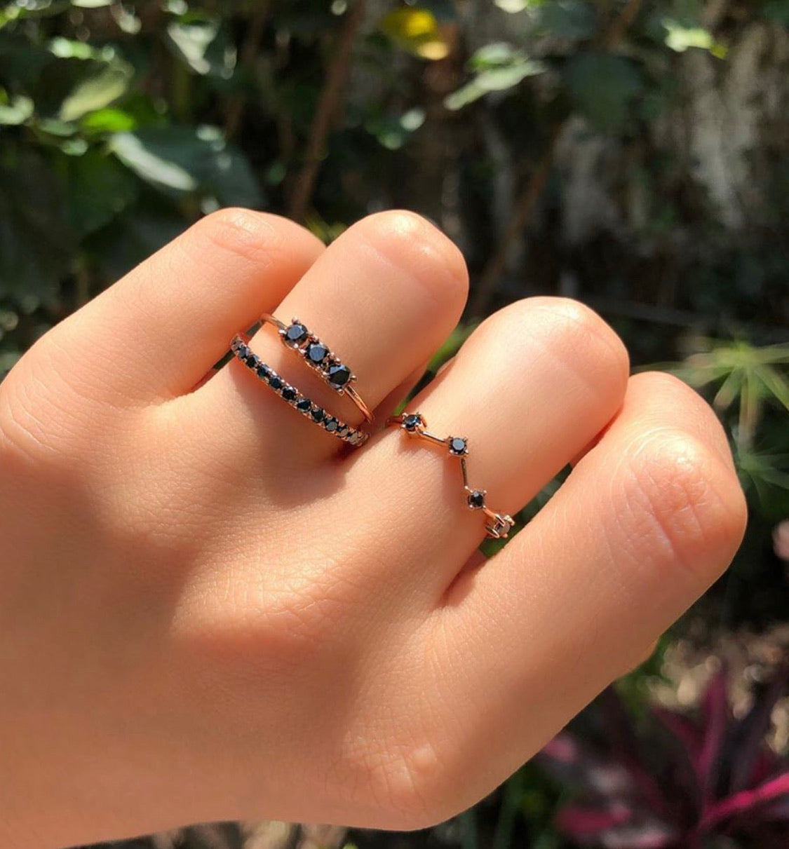 Half Churumbela Amelia with Black Diamonds