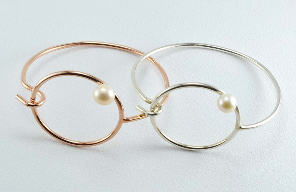 Pulsera Círculo Perla