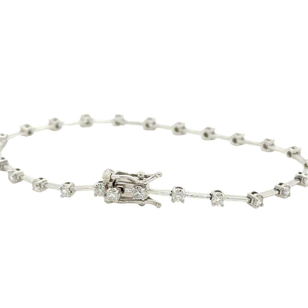 
                      
                        Pulsera Tenis Magdalena de Diamantes 1ct
                      
                    