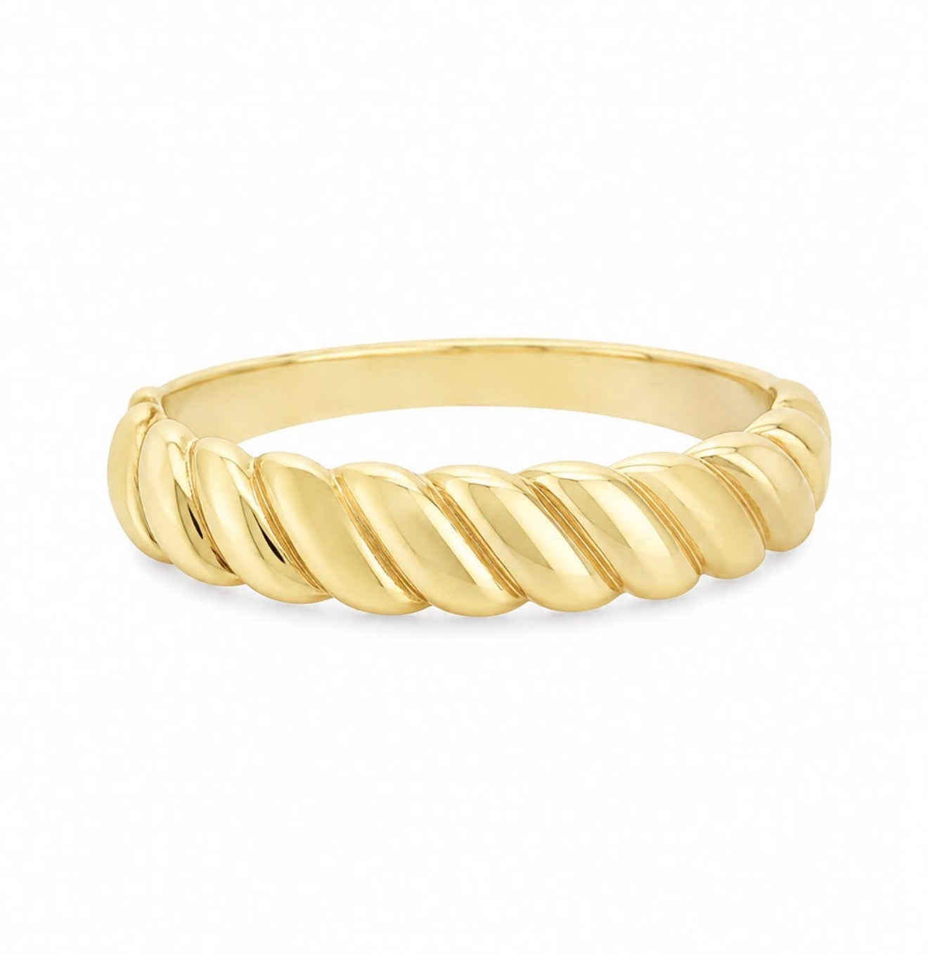 Anillo Croissant sin Diamantes