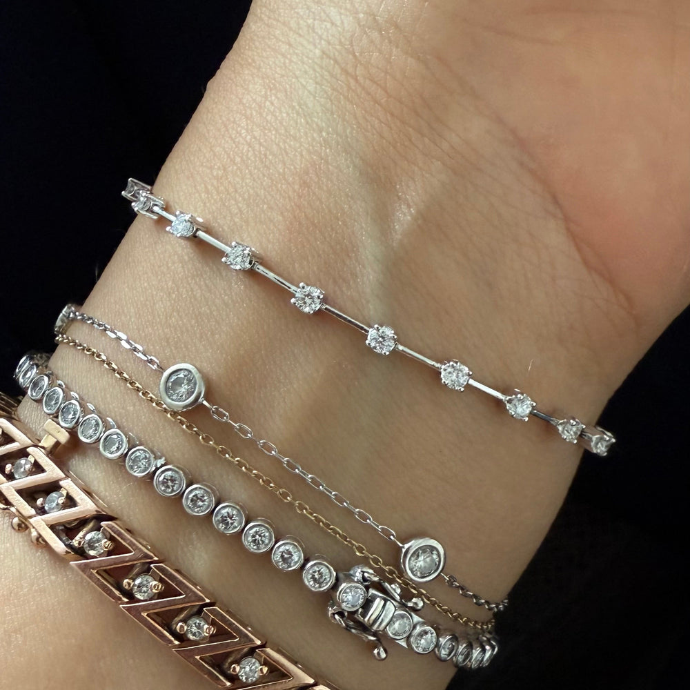 Pulsera Tenis Magdalena de Diamantes 1ct