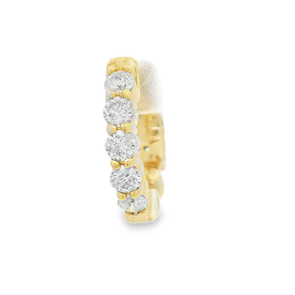 Arracada Monica de diamantes 0.50ct GRANDE (por pieza NO par)