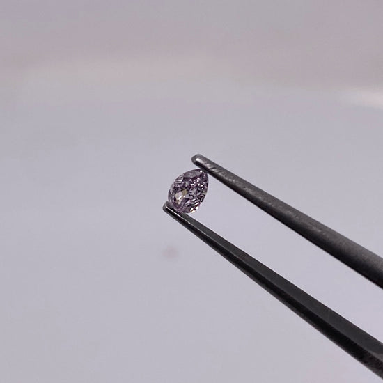 ADVANCE / SECTION Purple Pink Diamond “B” / Drop Cut / Measurements: 2.75 x 4mm, total value 19,800 pesos
