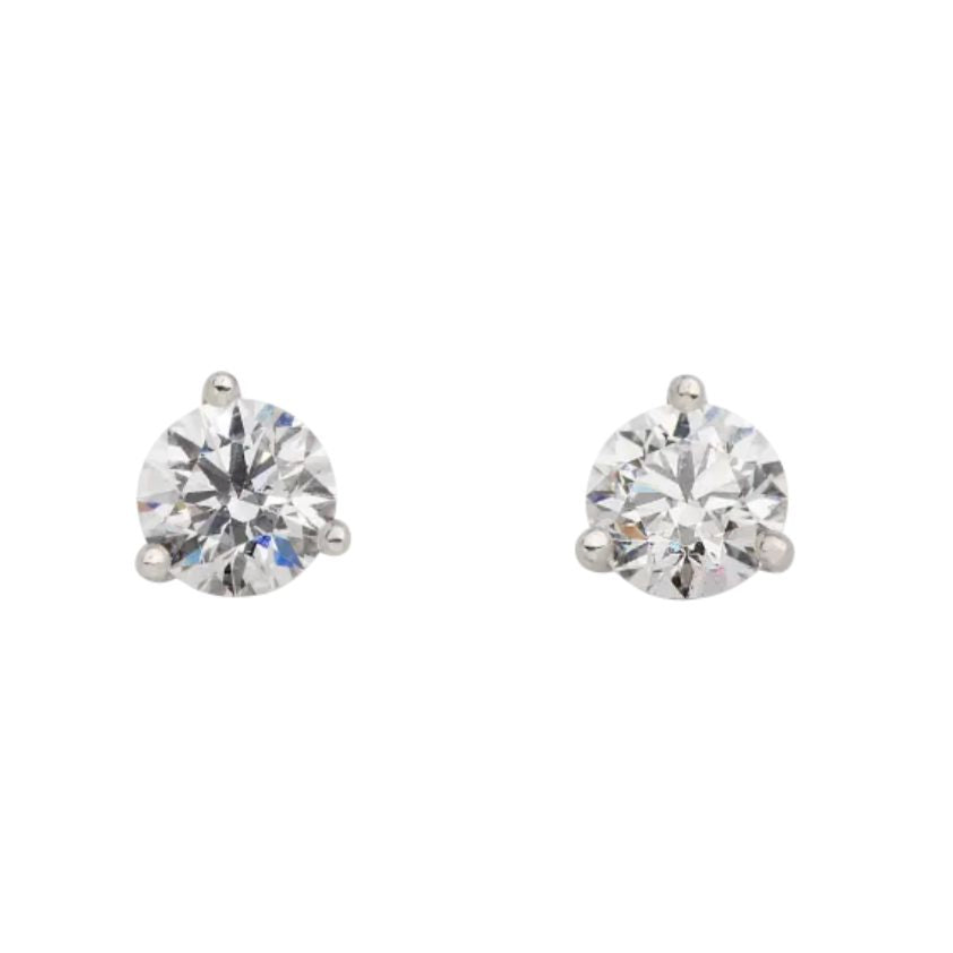 Aretes de Diamante de 0.90ct cada uno (total 1.8ct)
