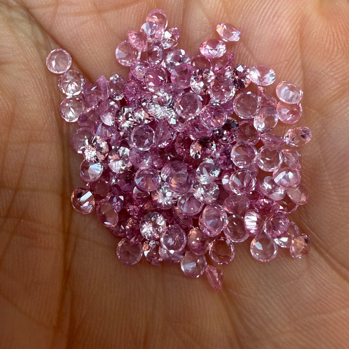 Media Churumbela Carola de Espinela BubbleGum Pink Opalescente