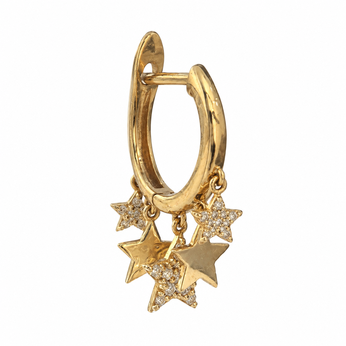 Arracada Tere de Estrellas – Pieza Individual