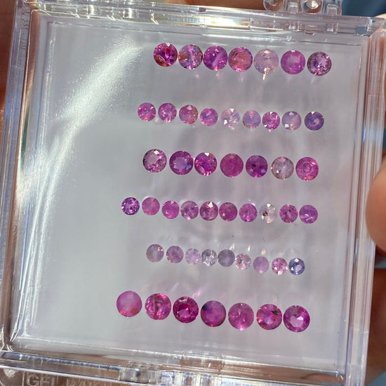 C6 - ANTICIPO/APARTADO Zafiros Rosas Opalescentes (churumbela), precio total 14,450 pesos