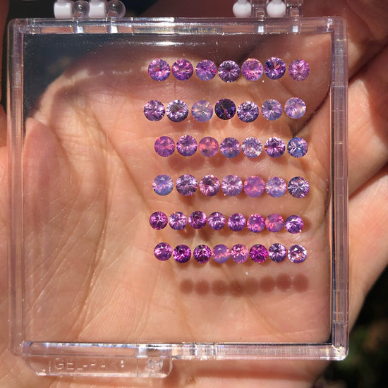 D - ANTICIPO/APARTADO Zafiros rosas opalescentes opción D (churumbela) precio total 14,120 pesos