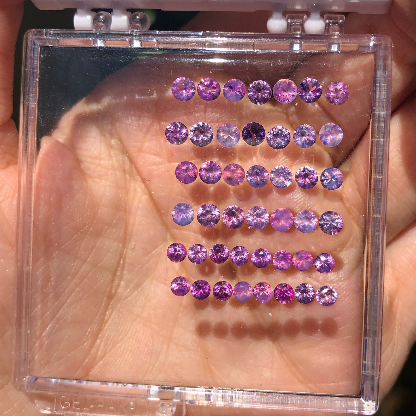 D - ANTICIPO/APARTADO Zafiros rosas opalescentes opción D (churumbela) precio total 14,120 pesos