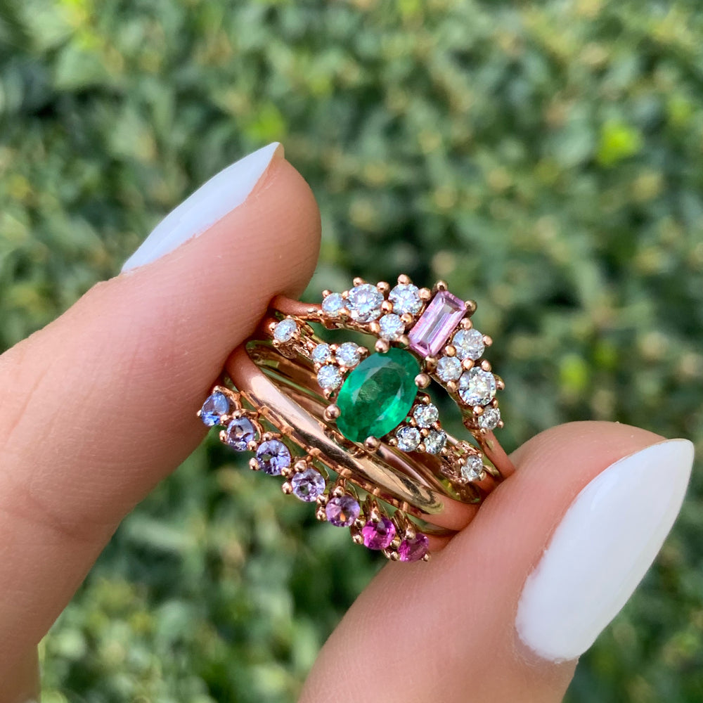 
                      
                        Lucila Emerald Ring
                      
                    