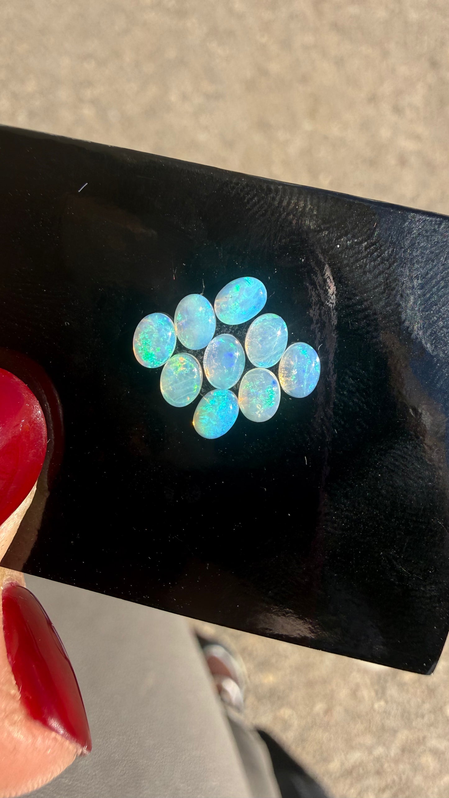 Media Churumbela Liat con Opalos (1 pieza)