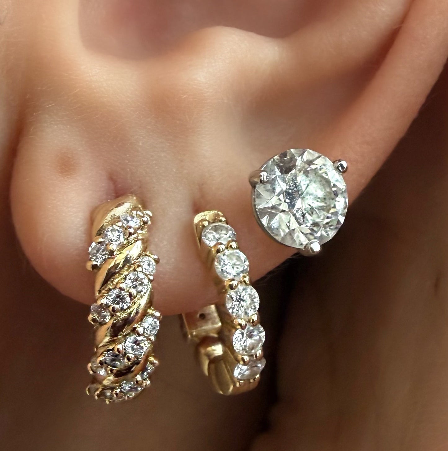 Aretes Croissant (par)