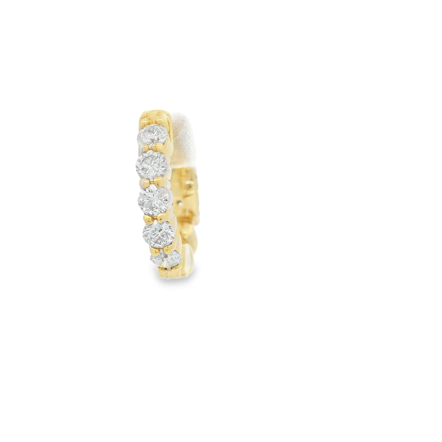 Arracada Monica de diamantes 0.25ct CHICA (por pieza NO par)