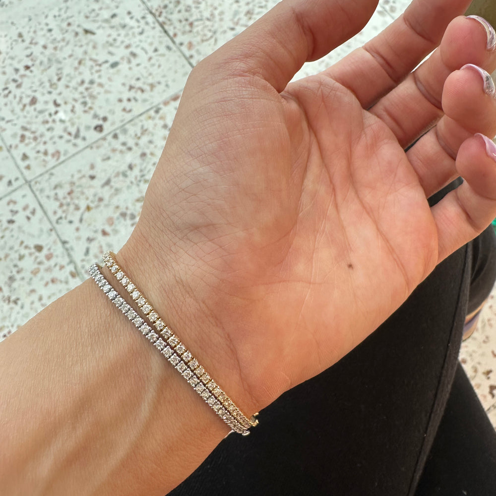 
                      
                        Pulsera Tenis de Diamantes / 2ct
                      
                    