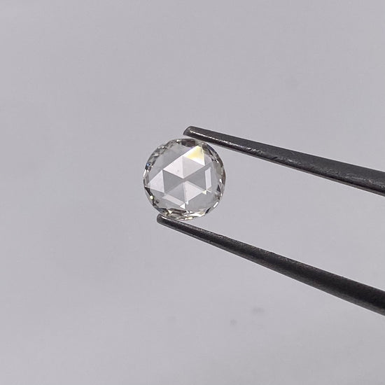 ANTICIPO / APARTADO Diamante Blanco Rosecut de 0.33ct, valor total 21,120 pesos