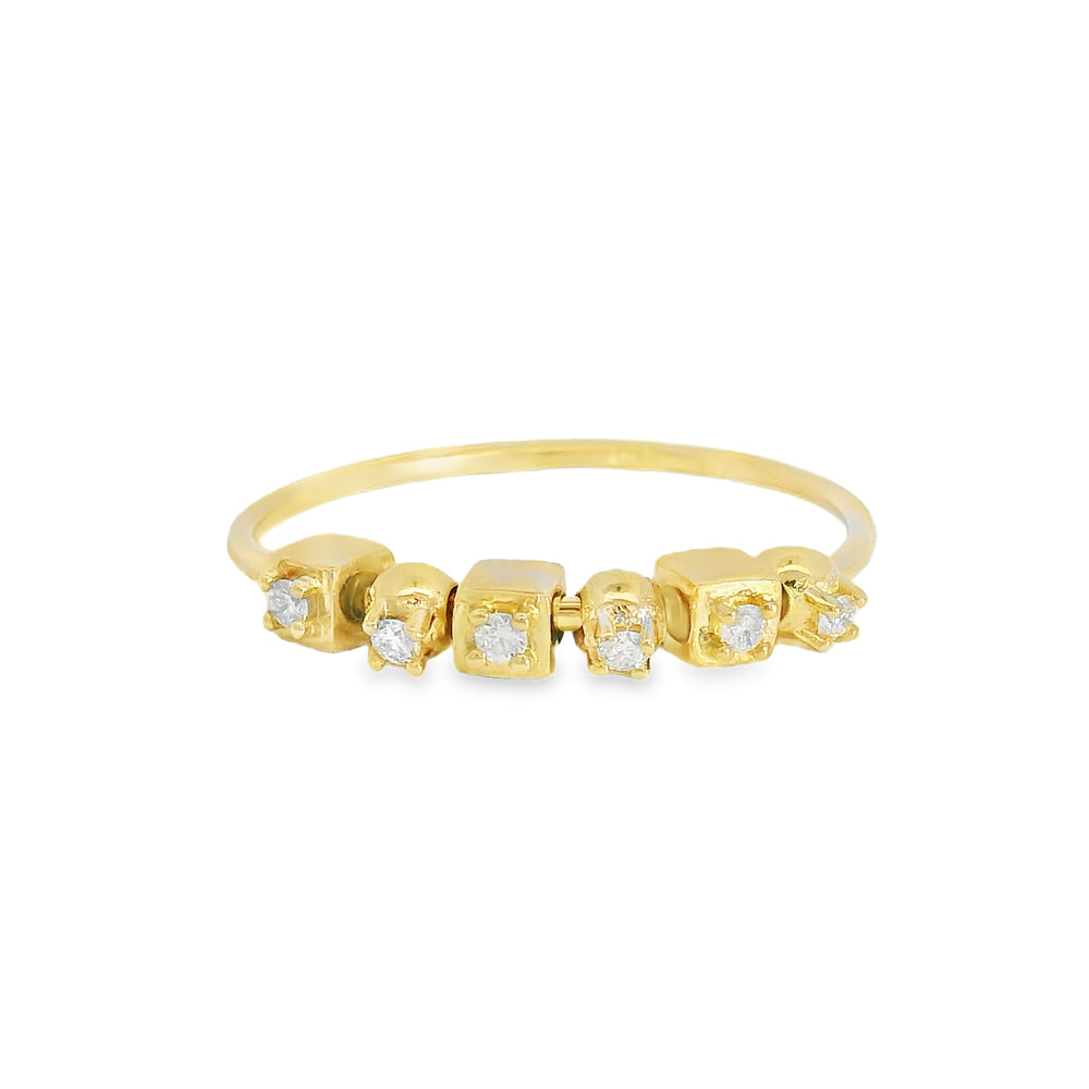 
                      
                        ENTREGA INMEDIATA / Anillo Calma / Oro amarillo 14K / Talla 7.5
                      
                    