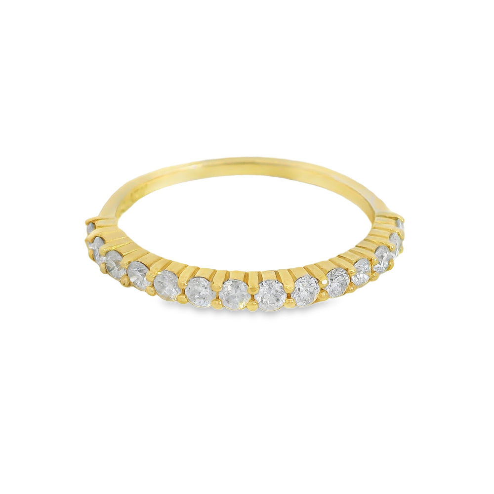 
                      
                        ENTREGA INMEDIATA / Media Churumbela de Diamantes Sofía / Oro amarillo 14K / Talla 6.5
                      
                    