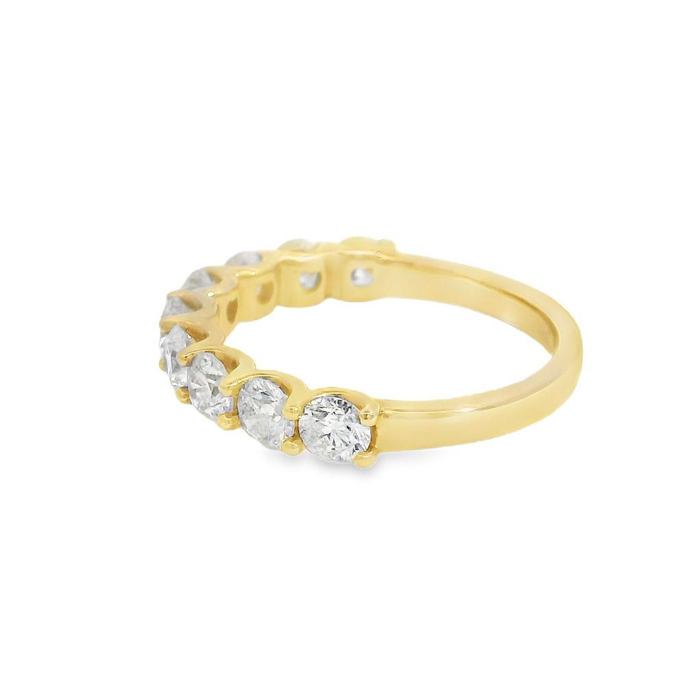 ENTREGA INMEDIATA / Churumbela Leah de Diamantes / Oro amarillo 14K / Talla 5.5