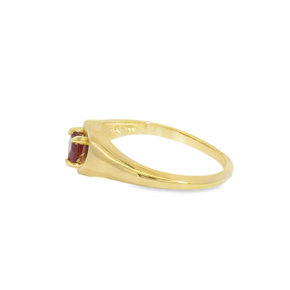 
                      
                        ENTREGA INMEDIATA / Anillo Julia de Rubí / Oro amarillo 14K / Talla 6
                      
                    