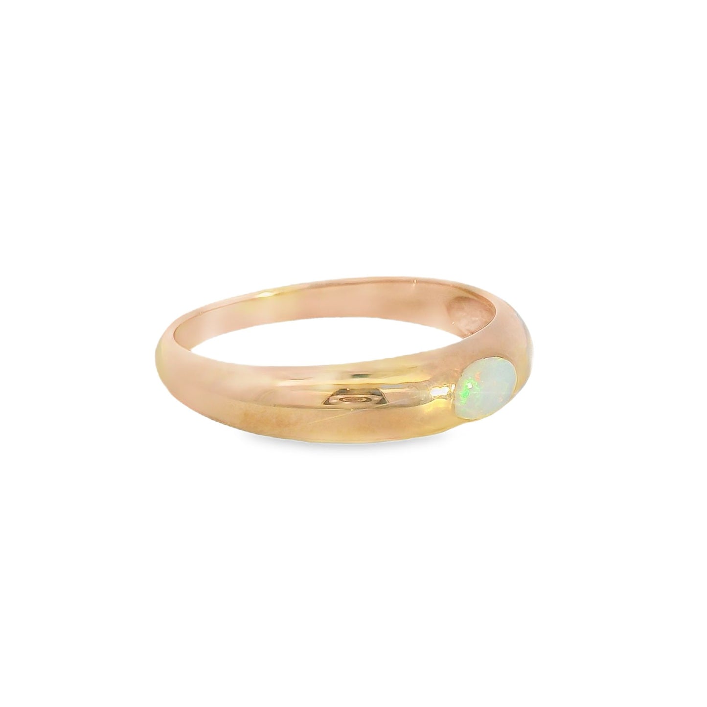 ENTREGA INMEDIATA / Anillo Leonora con Ópalo / Oro rosa 14K / Talla 7