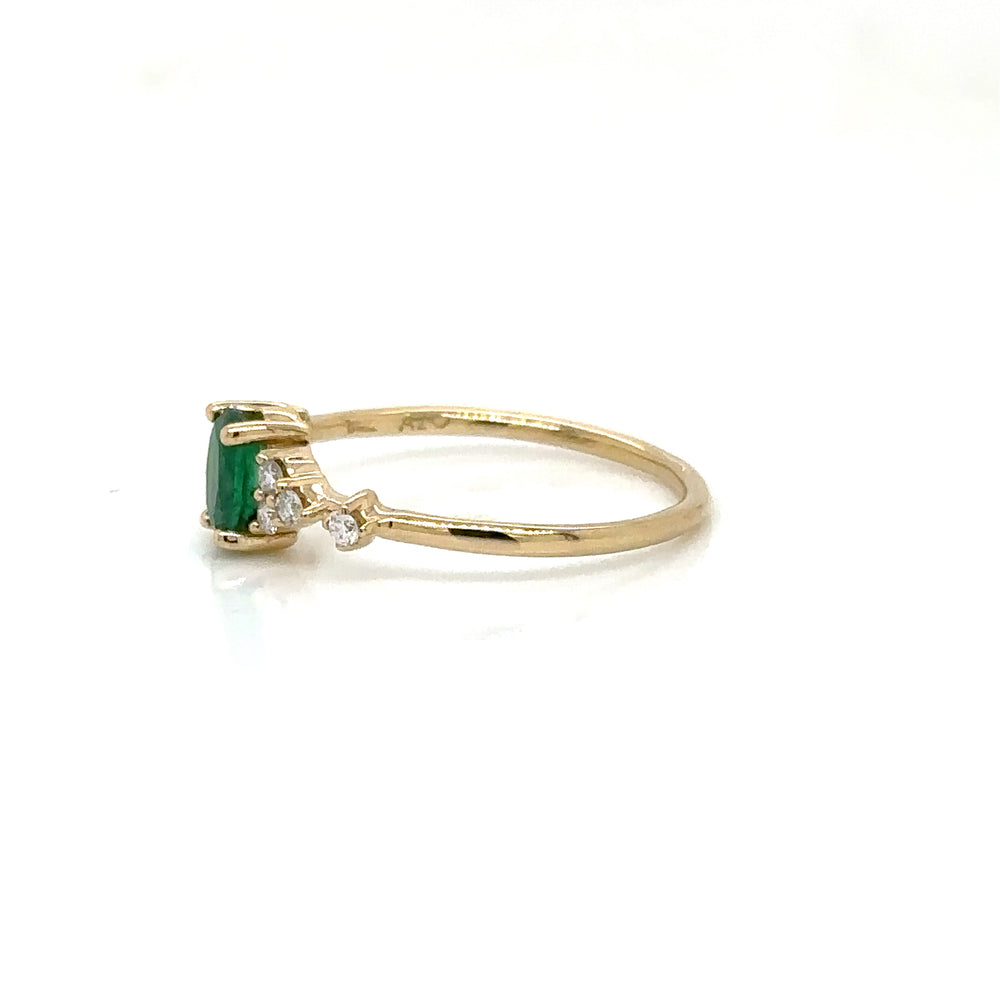 
                      
                        Lucila Emerald Ring
                      
                    