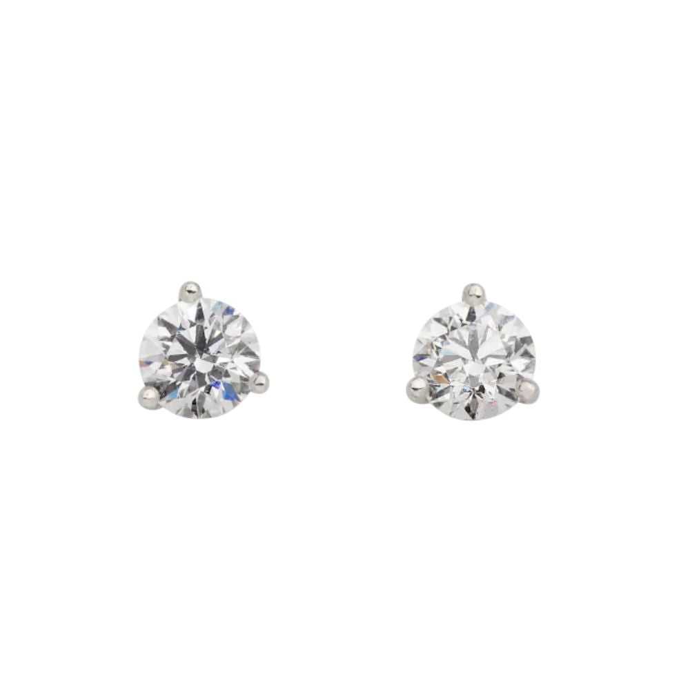 Diamond Earrings of 0.50ct each (total 1ct)