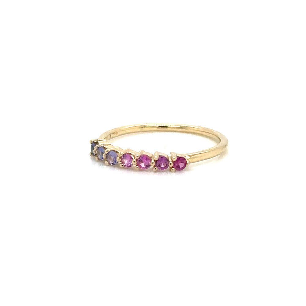 
                      
                        Leticia Ring with Purple Pink Sapphires
                      
                    