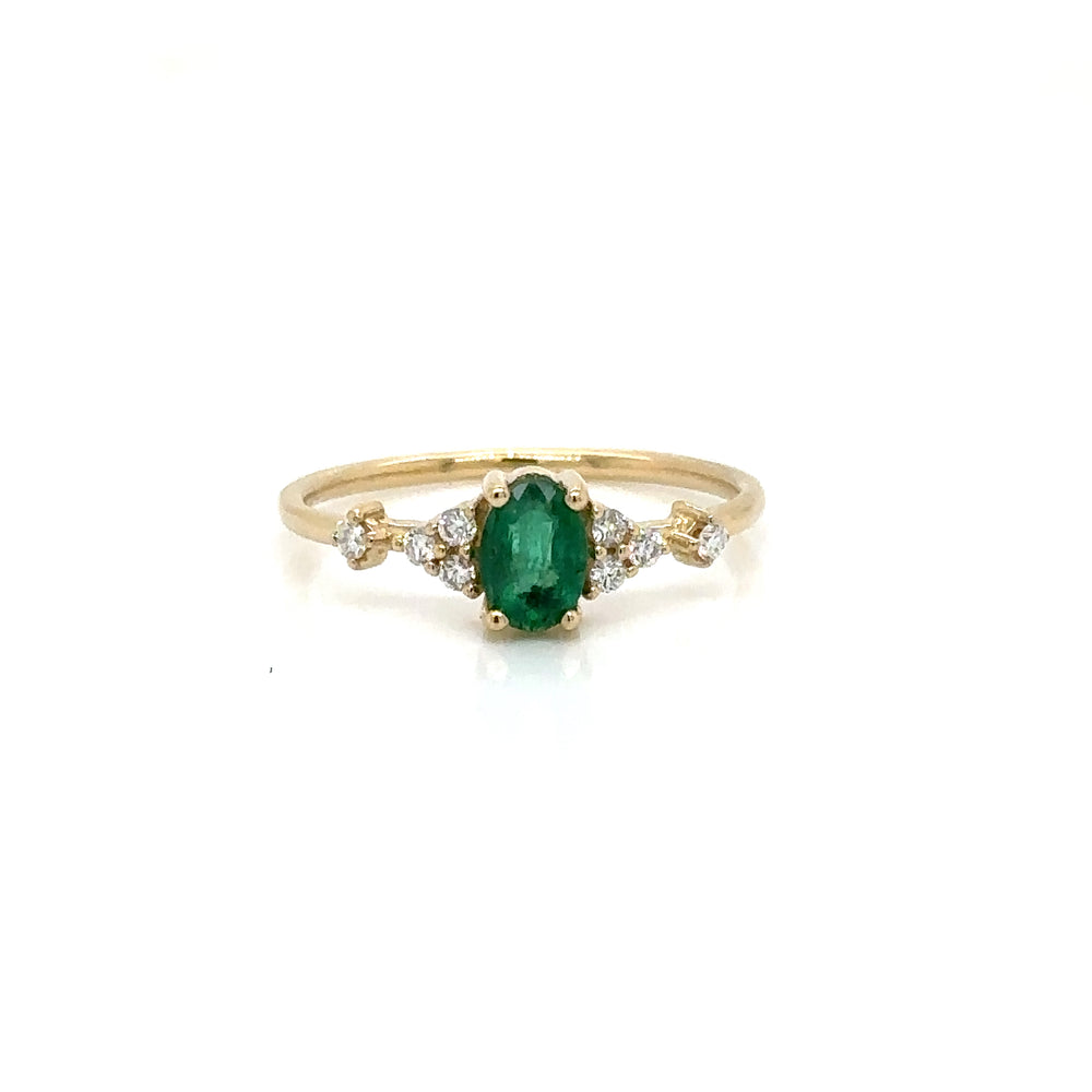 
                      
                        Lucila Emerald Ring
                      
                    