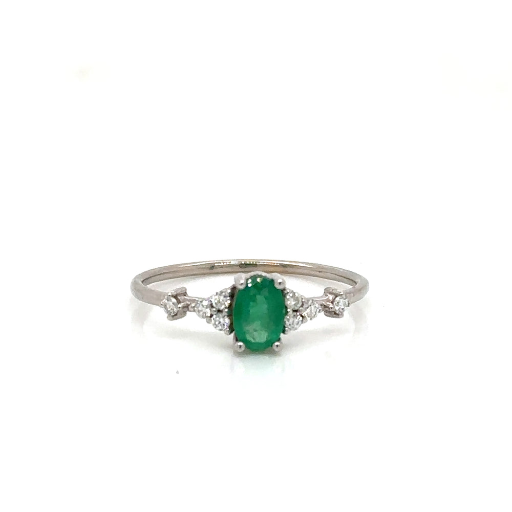 
                      
                        Lucila Emerald Ring
                      
                    