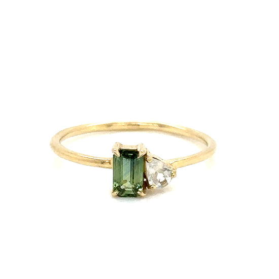 IMMEDIATE DELIVERY / Loretta Ring / 14k Yellow Gold / Size 6