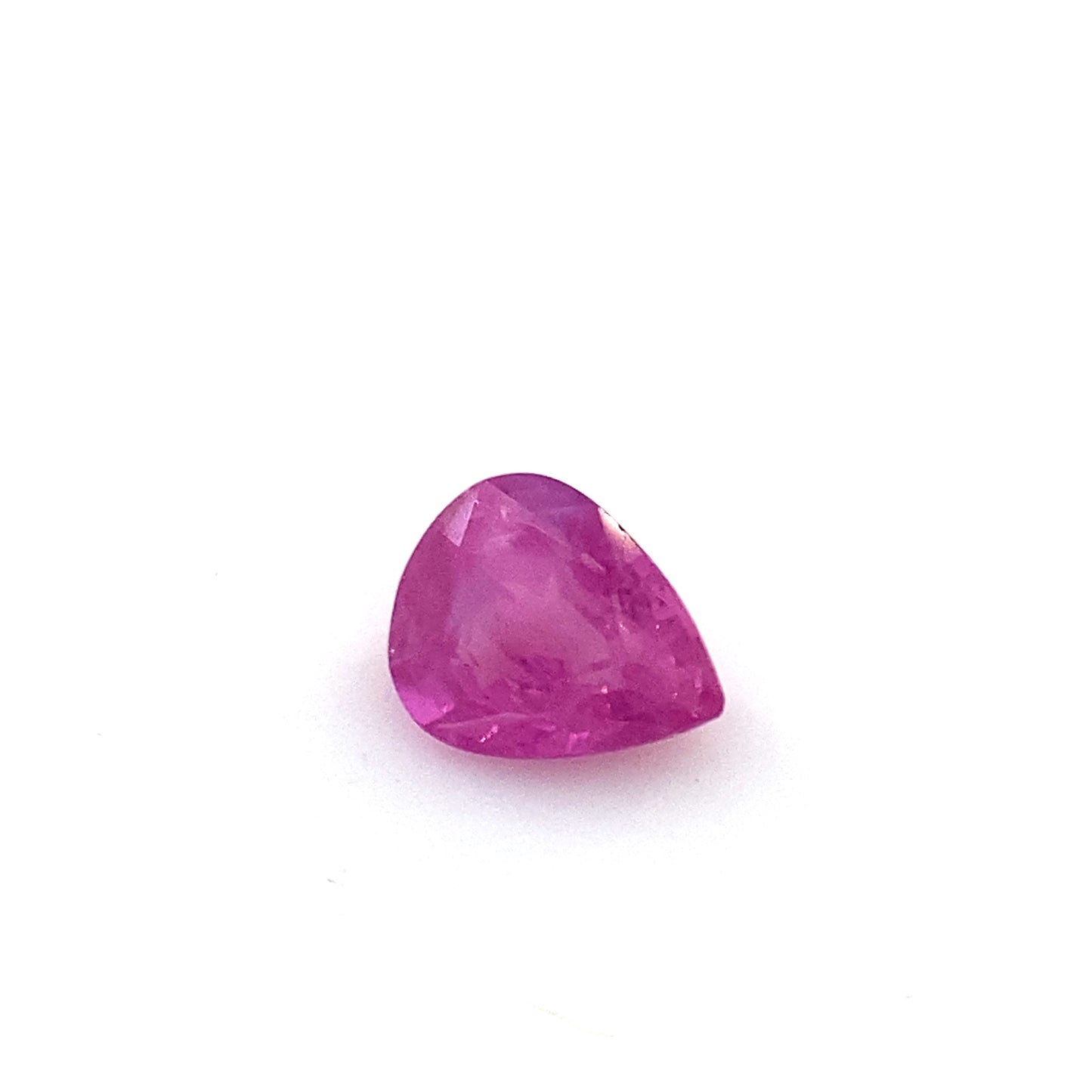 LOOSE STONE / Drop cut pink sapphire of 0.47ct / Total value 8900 pesos
