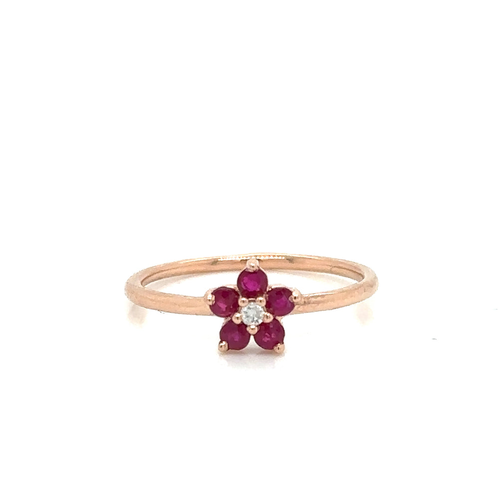 Anillo Flor Mini