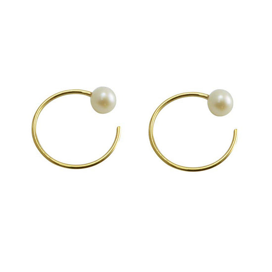 Hoop Earrings / Pearl Rings
