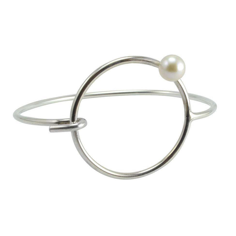 Pearl Circle Bracelet