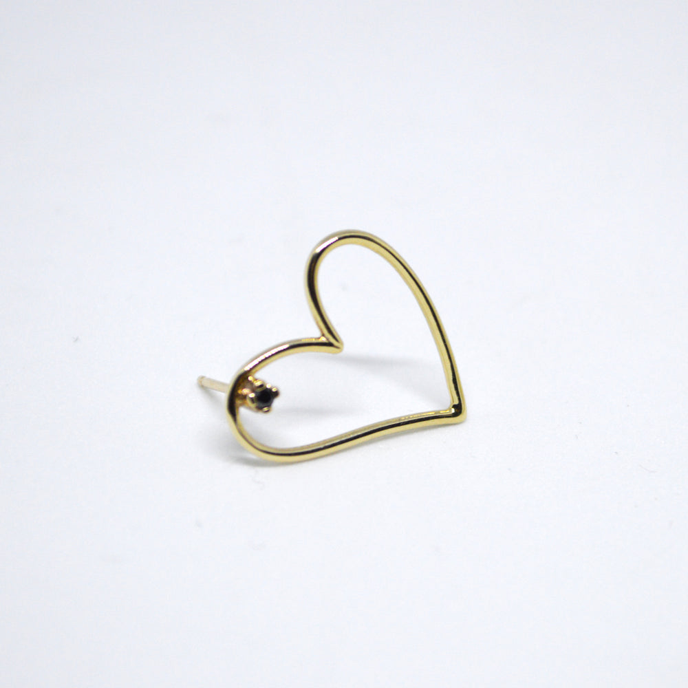 
                      
                        Aretes Corazón con Diamante Medianos (par)
                      
                    