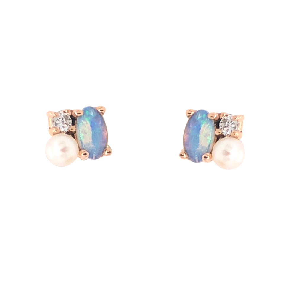 Aretes Erika con Ópalos