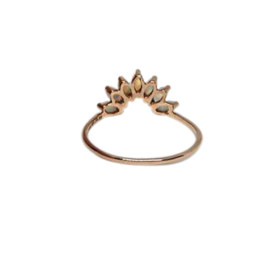 Reyna Opal Crown Ring
