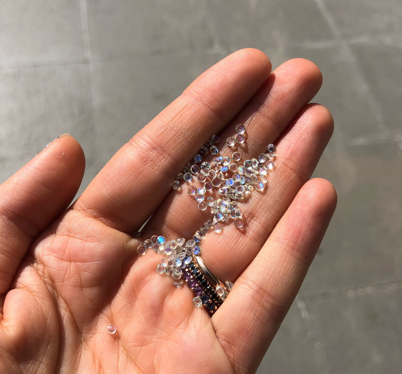 Half Churumbela Moonstone