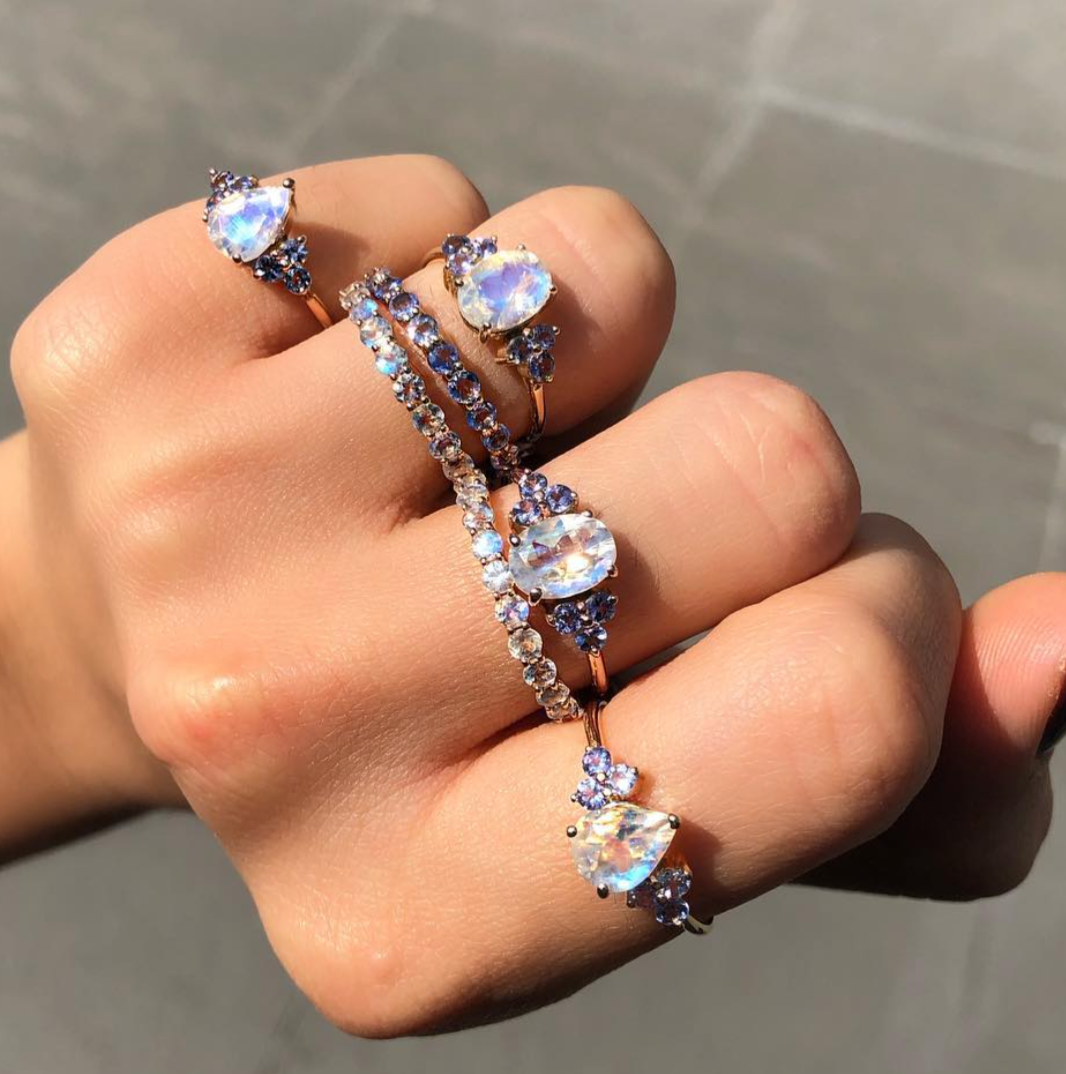 Half Churumbela Moonstone