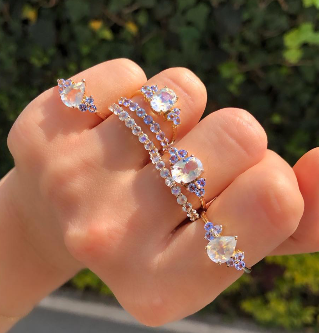 Half Churumbela Moonstone