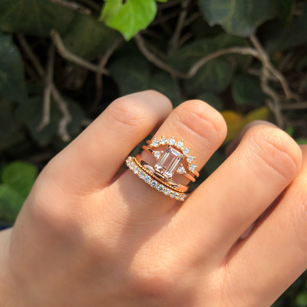 
                      
                        Anillo Ximena Morganita con Diamantes Edición Especial
                      
                    