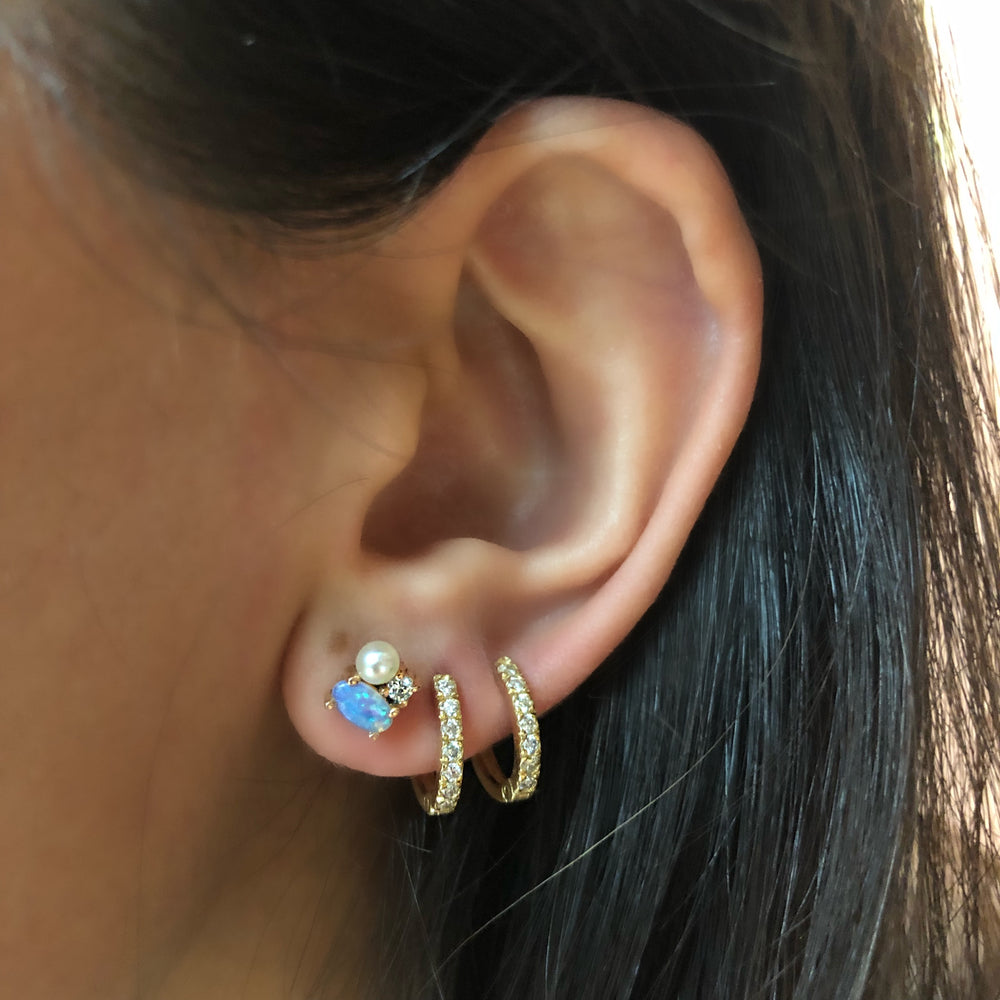 
                      
                        Aretes Erika con Ópalos
                      
                    