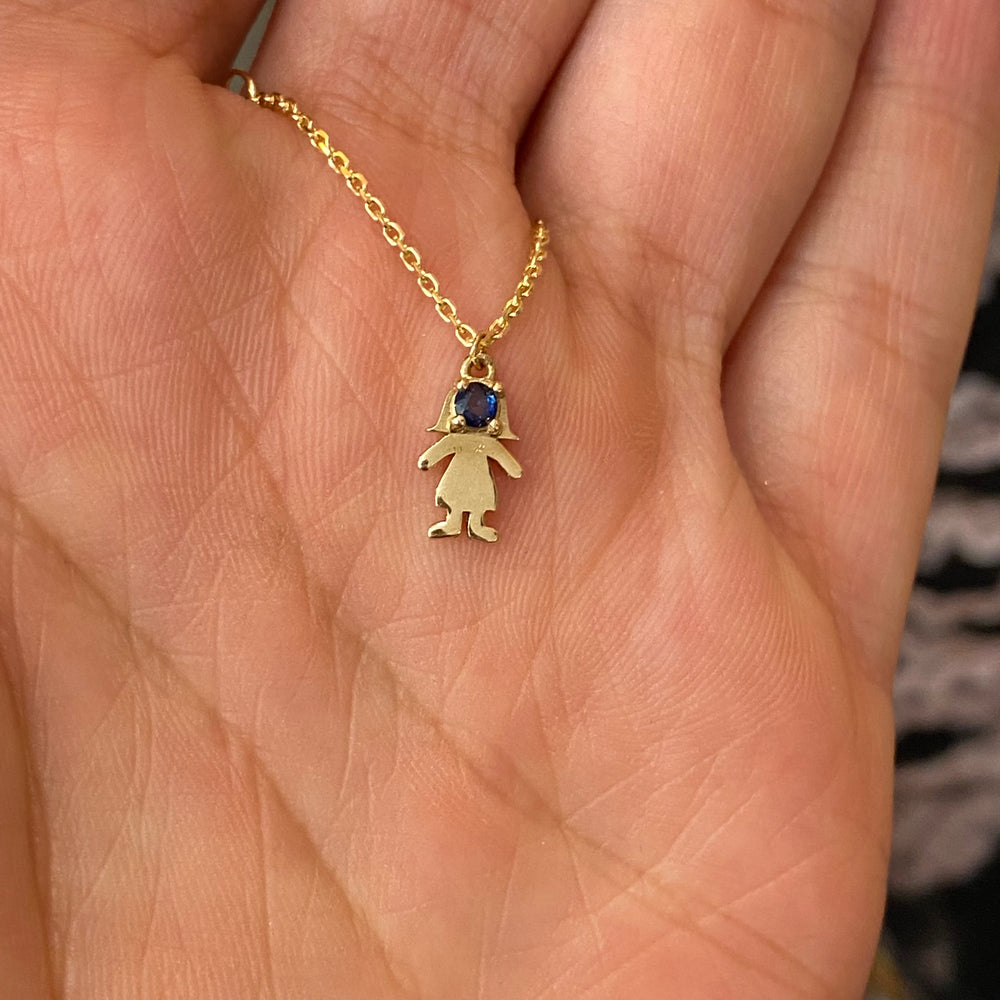 
                      
                        Dije de Niño o Niña con Piedra de Nacimiento
                      
                    